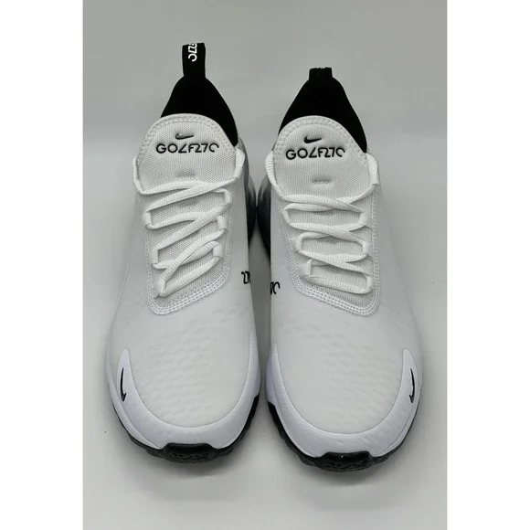 Nike Air Max 270 Golf White Black Size 8 CK6483 102 - Picture 6 of 8